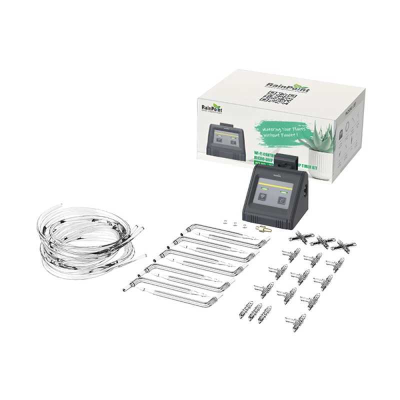 Tuya RainPoint WIFI Automatic Water Pump Irrigation System Timer Plant Garden Watering System Irrigation Smart Life App ControlXJ241220