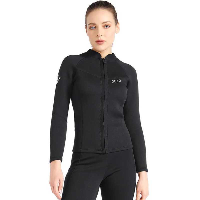 Womens Wetsuit shirt / pants 1.5mm Neoprene Wetsuits Long Seve Wetsuits Top Bottom Two Piece Dive Suits for Scuba Diving SurfXJ241220