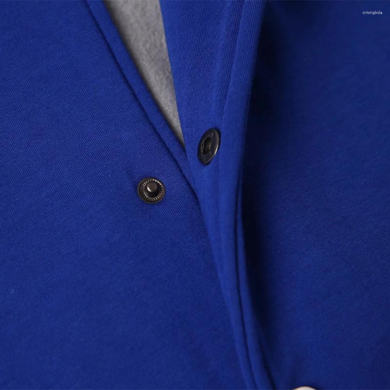 Baseball Jacket Mens Classic Fleece Jacket, Plain Varsity Jackets, Warm Winter Outerwear for Men - Lightweight Casual Fashion