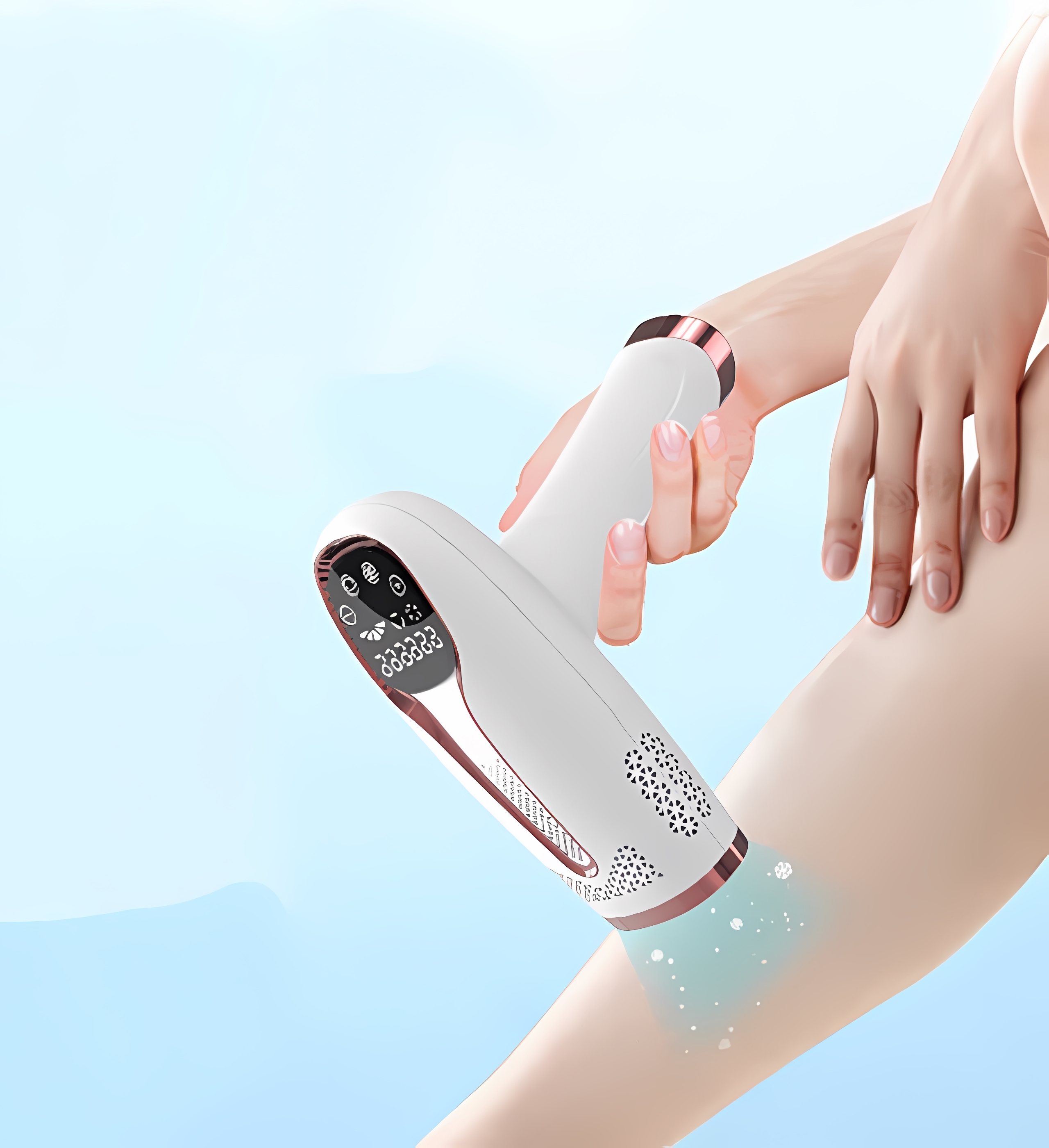 IPL Epilator Permanent Hair Removal 999999 Pulses Depilador A Laser Bikini Trimmer Photoepilator