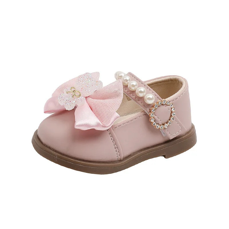 Baby Sandals Bear Baby Princess Shoe Toddler Shoe Girl Kid Shoe for Girl Leather Shoes Mary Jane Shoes 241220