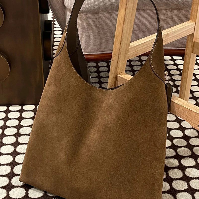 designer women shoulder Bag handbag brooklyn 39 hobo fashion pochette magnetic closure beach crossbody large capacity shopping leather casual clutch suede wallet