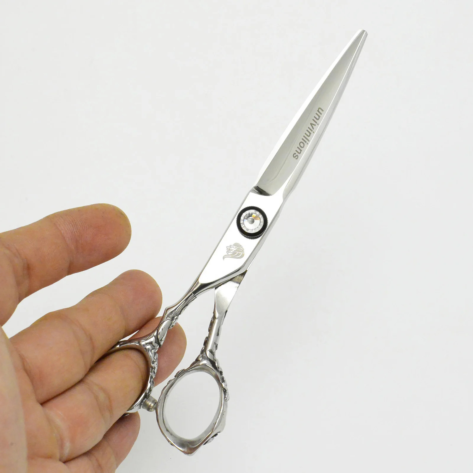 Univinlions 6 Left Handed Hairdressing Scissors Left Hand Hair Scissors for Salon 440C Barber Left Cutting Lefty Haircut Shears 241219 S2563