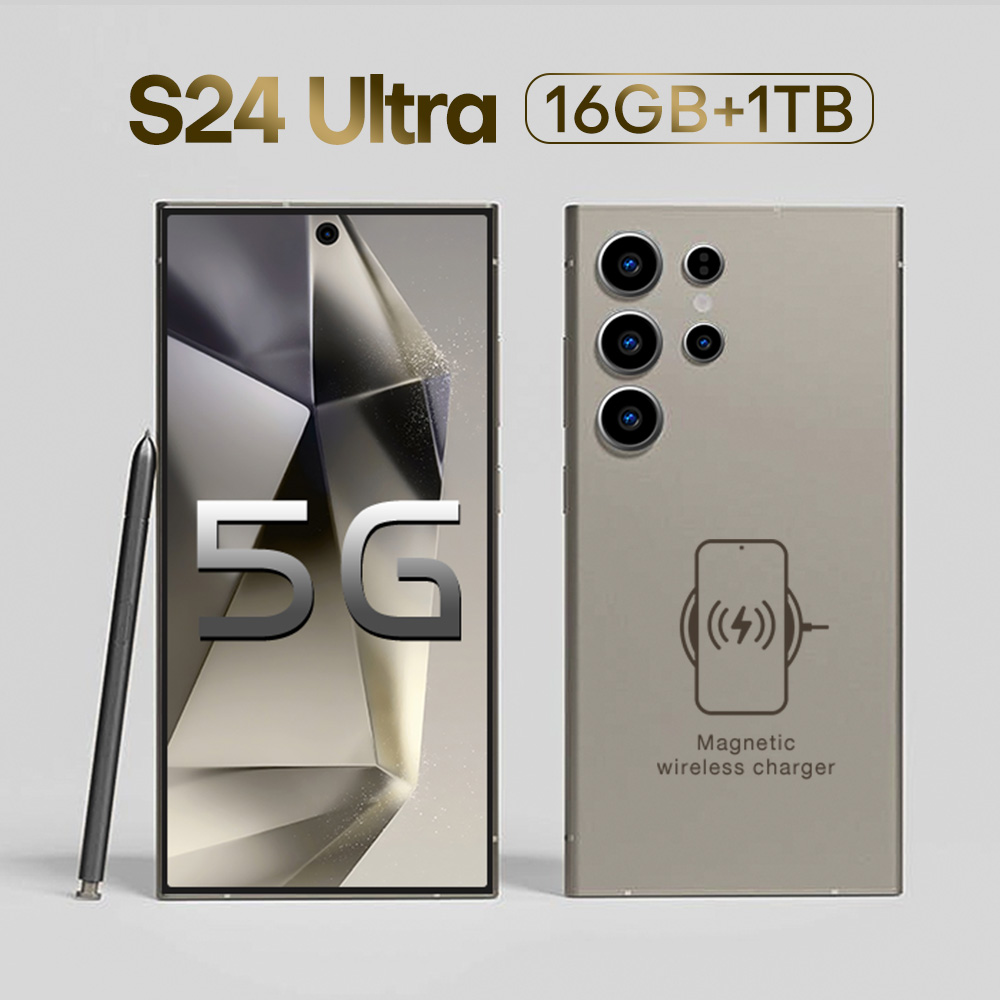 Android 13 S24 Ultra 5G smartphone octa-core 6GB 128GB 4G LTE 3G WCDMA 6.8-inch full screen Face ID 1TB 512GB 256GB