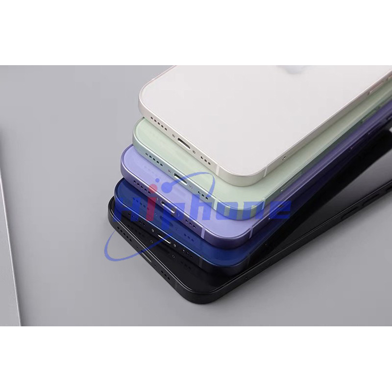 Original Apple iPhone 12 Genuine RAM 4GB ROM 64/128/256GB A14 IOS NFC 5G Cell Phone with Face ID