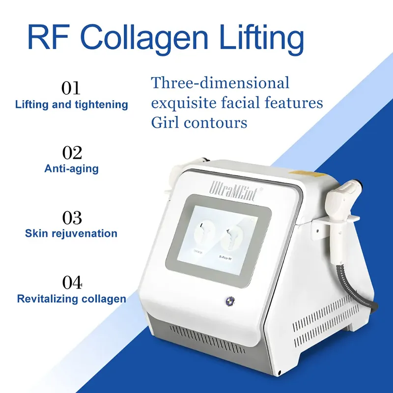 New Technology 2 In 1 Ultra Radiofrequency Skin Tightening Body Slimming Sculpting Face Firming RF Collage Lifting Beauty Machine For Salon