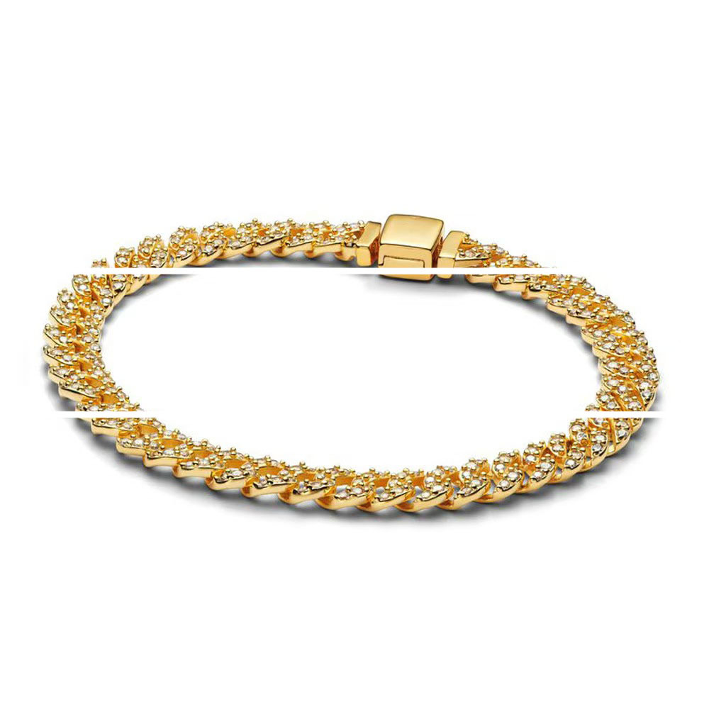 925 Sterling Silver Fashionable and Versatile New Tennis Bracelet Temperament Retro Fit S925 charms beads DIY Hand Jewelry For Women Fashion jewelry