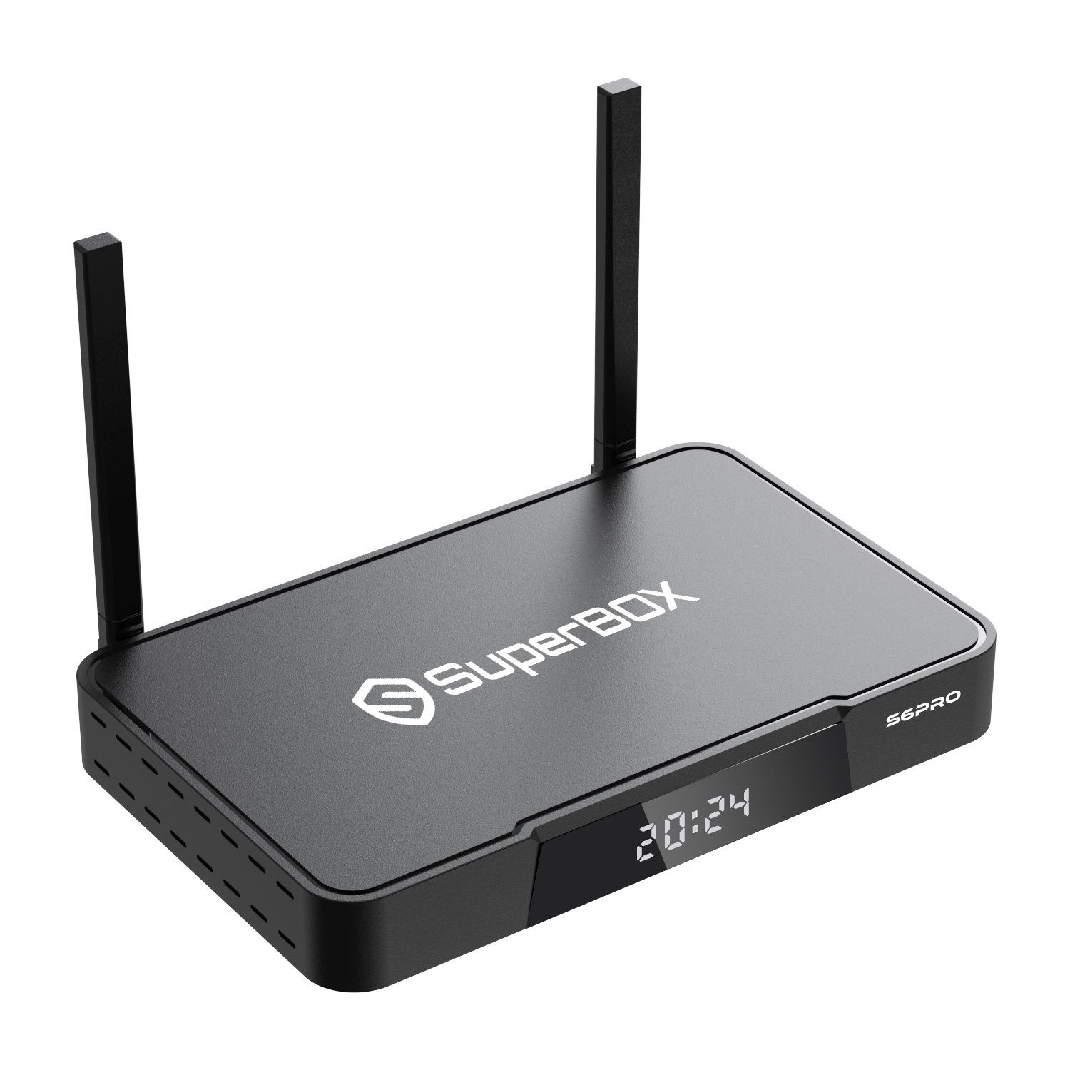 2026 S6 PRO Bundle 6K TV Box6k Ultra HD with Built-in Voice Control System - Includes Detailed Setup Guide by Seller, and Voice Remote - Android 12, 4