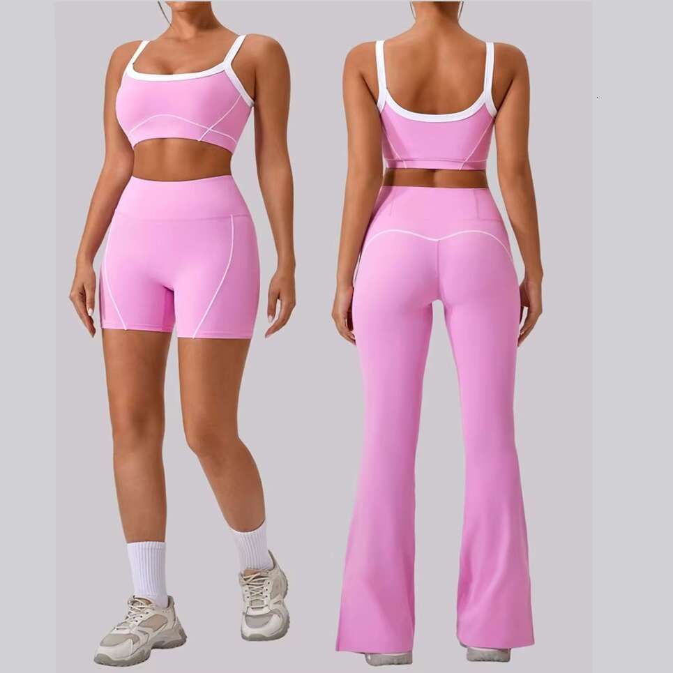 2 Piece Yoga Set Women Tracksuit High Waist Workout Sets Gym Clothes Push Up Fiess Running Sportwear Sport Bra Leggings Suit