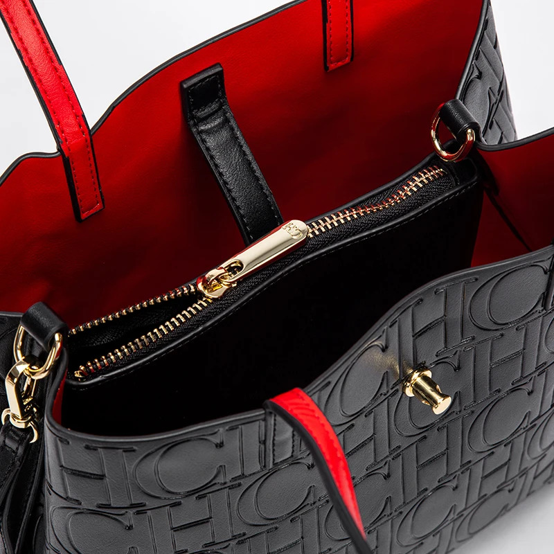 Women's Leather Casual Designer Shoulder Bag Fashionable Versatile Niche Design