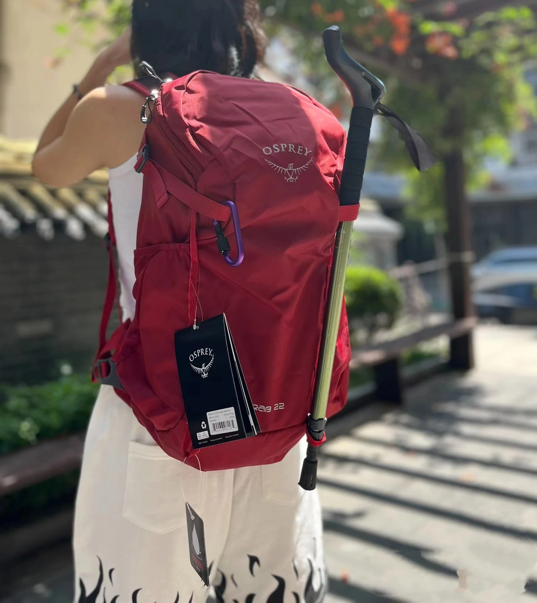Outdoor Bag Men's & Women's 22L Hiking Camping Backpack 30L Waterproof