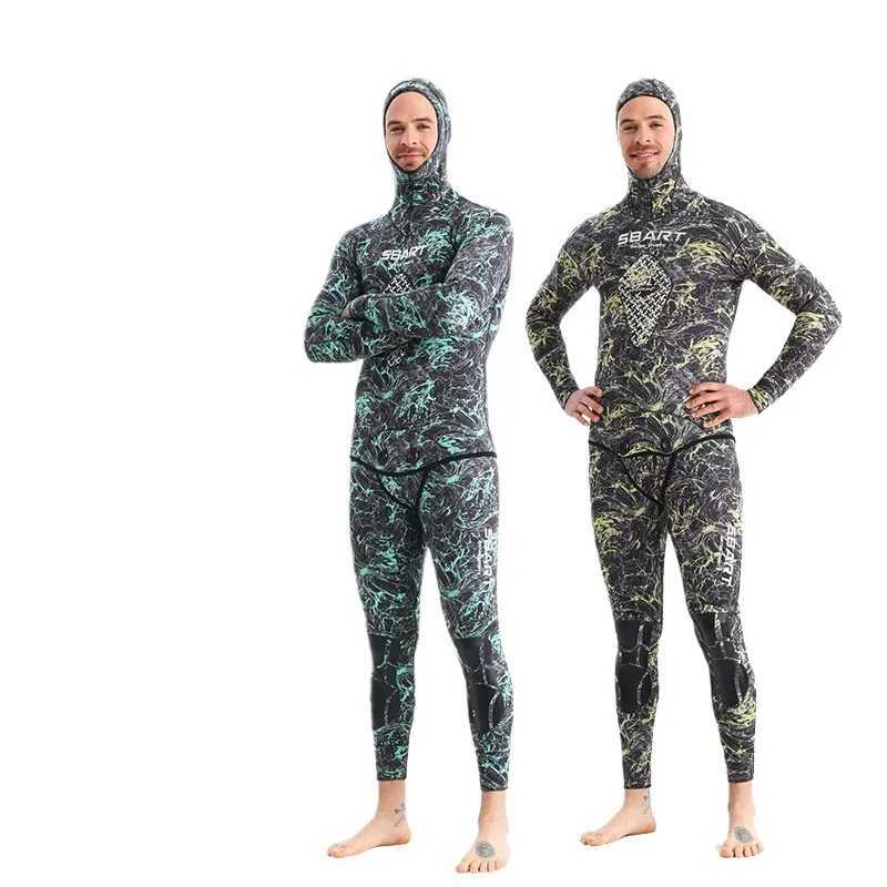 Split Wetsuits 3mm Diving Suits for Hunting Fishing Thermal Wetsuits for Swimming and Surfing Freediving and SpearfishingXJ241220