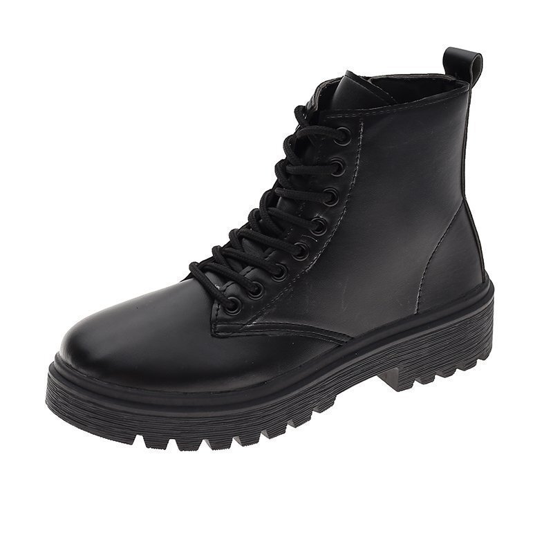 New Ddmywed Autumn Black Handsome Martin Women S Matsutake Thick Sole Short Boots Chinese Brand Shoes F Ddmysaturn