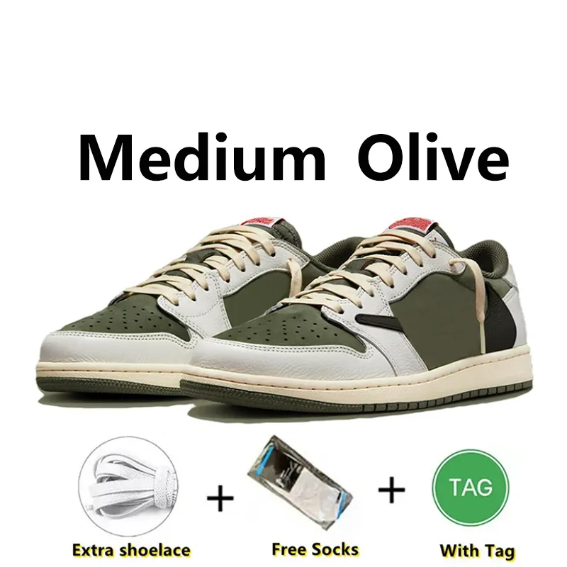 Trainers J1 1 Low Sports Shoes Mans Wen 1S Rrse TS Military Blue Veet Brown Mocha eS Basketball Shoes Elephant Dark Medium Olive Neutral White Sneaker