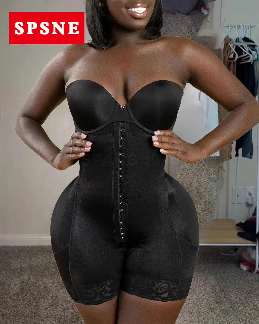 Bbl Lipo | Stage 3 Faja Colombiana Shapewear | Strapless High Waisted Breasted Hip Lifting Shorts Reducing And Shaping Girdles 241220