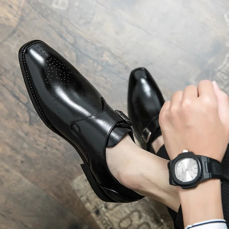 er Mens Shoes Classic Business Office Dress Shoe High Quality Casual Leather Shoes for Men Wedding Shoes Loafers 241220