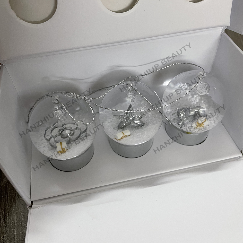 C Classics Designer Snow Globe Car Interior Pendant 2024 fashion Crystal Ball Mini Snow Globe for Special Novelty Christmas VIP Gift