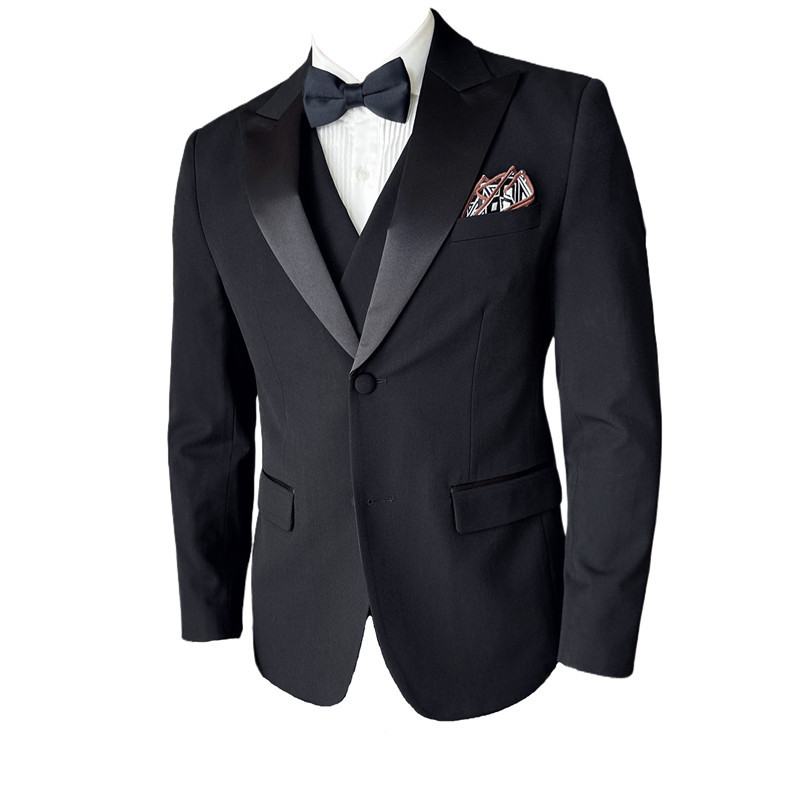 F1227Groom wedding dress host banquet annual meeting suit