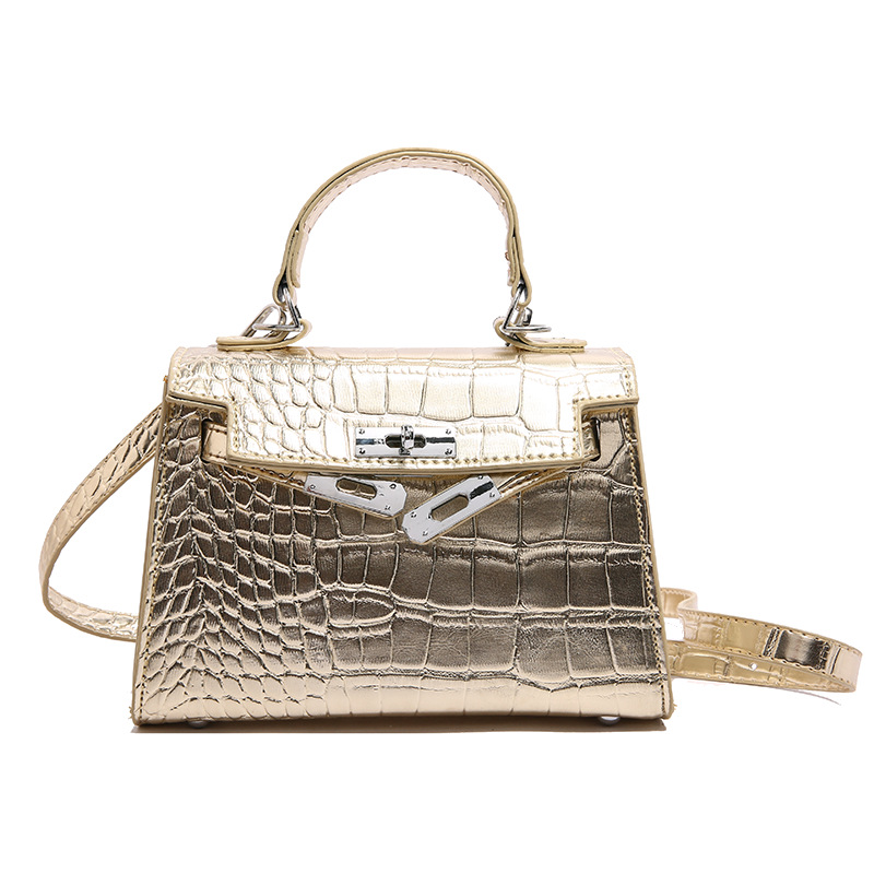 Hot new free shipping designer bags for womens black green sliver gold white Fashionable hand-held small square bag single shoulder crossbody bag