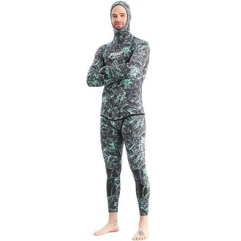 Split Wetsuits 3mm Diving Suits for Hunting Fishing Thermal Wetsuits for Swimming and Surfing Freediving and SpearfishingXJ241220