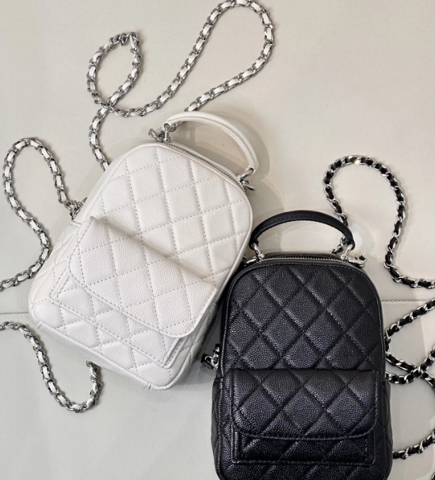 Mini Caviar Leather Sheepskin Crossbody Enthusiast Exclusive Designer Bag New Backpack Fashion Handbag 2025