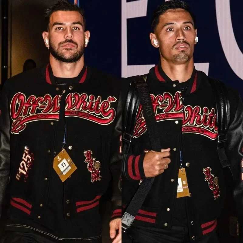 Fashion Street clothing jacket Y2K mens hip-hop cartoon letter embroidery leather retro jacket motorcycle jacket zipper jacket Y251124