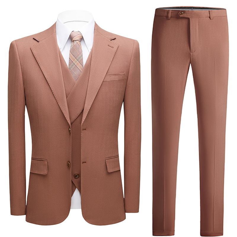 H540 Men's single suit jacket Korean style youth solid color simple business