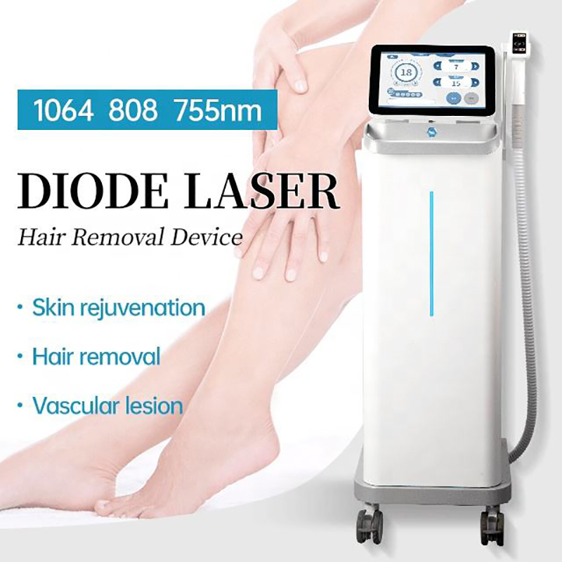 2 in 1 diode nd yag laser 3 wave 808nm 755nm 1064nm tattoo removal beauty whitening ice hair removal machine