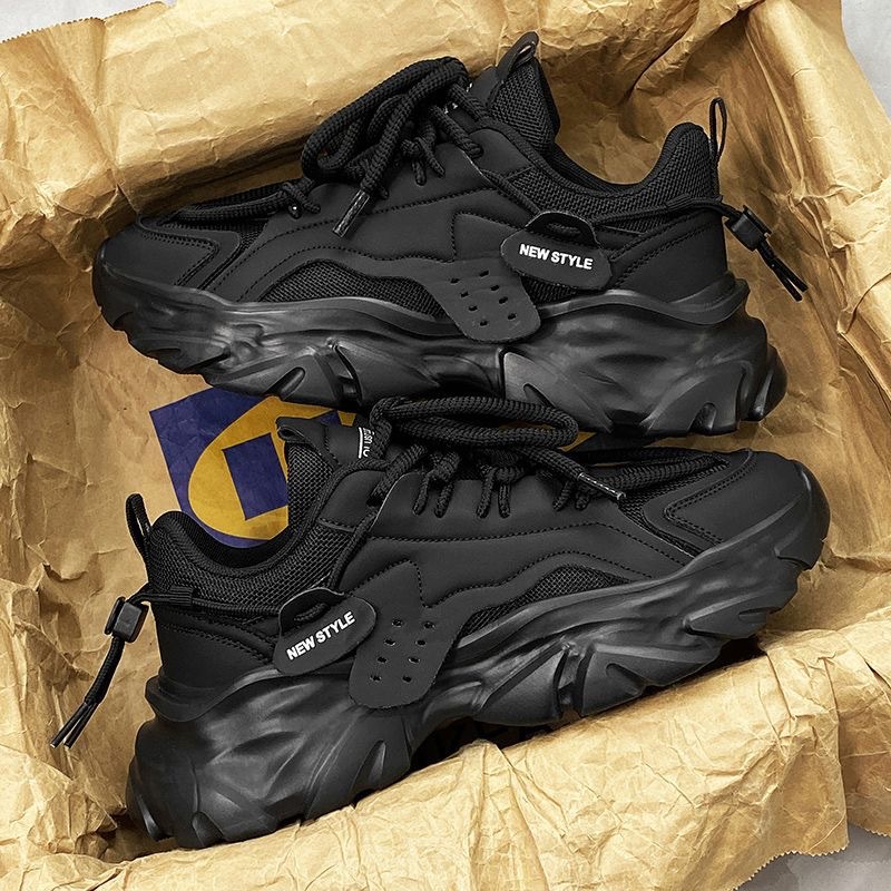 Mens thickened winter leisure sports mens casual running shoes Popular Dad Sneakers Size 39-44
