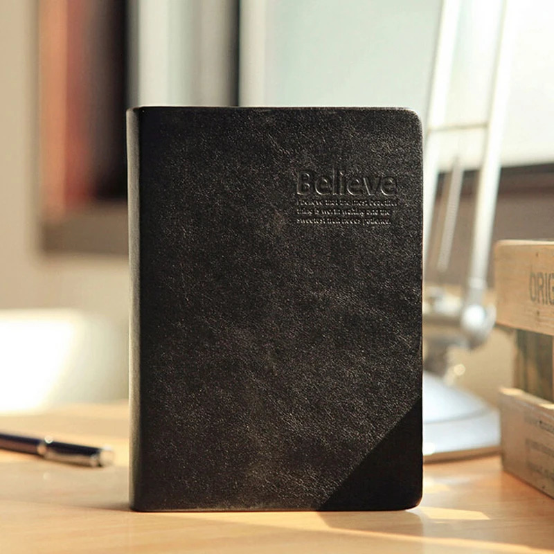 Vintage Thick Bible Cover Notebook Blank Diary Book Retro Zakka Paper Journals Agenda Planner Notepad Stationery Gift Supplies 241217