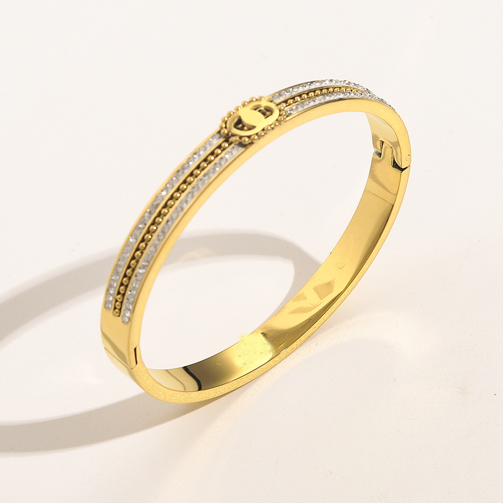 Designer Bracelet Womens Luxury stainless steel Letter Bangle Designer Jewelry Classic Party Gifts