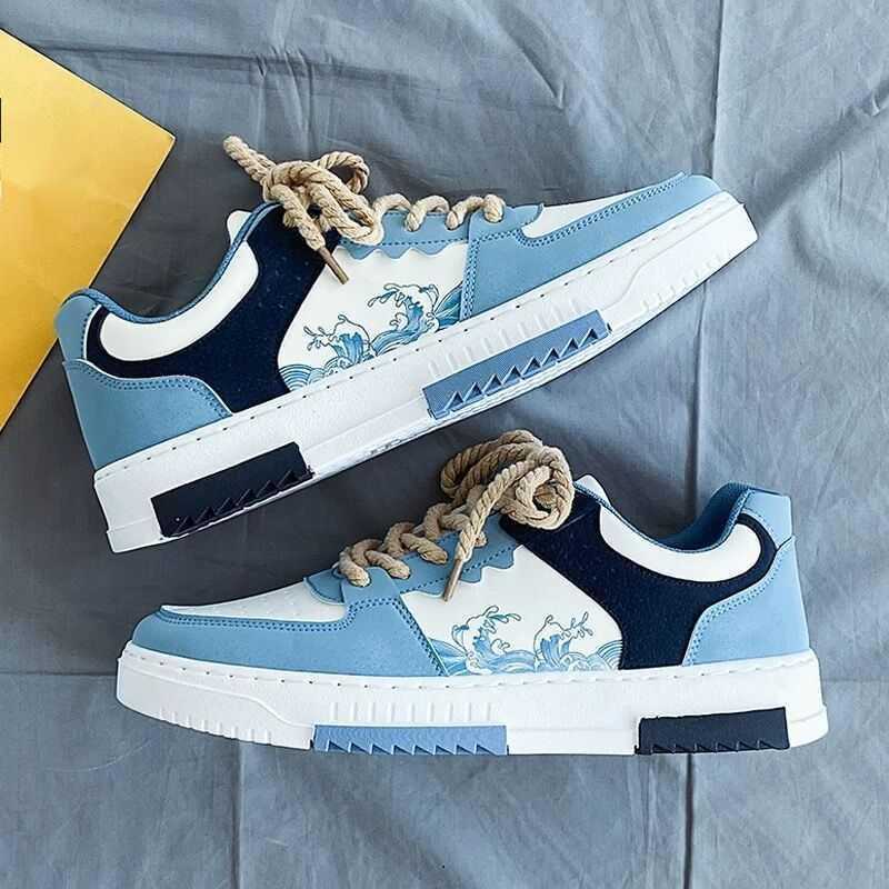 NXY Mens Summer Breathable White Shoes Mens Trendy Versatile Cloth Shoes Thick Soled Sports and Leisure Board Shoes Trendy Shoes