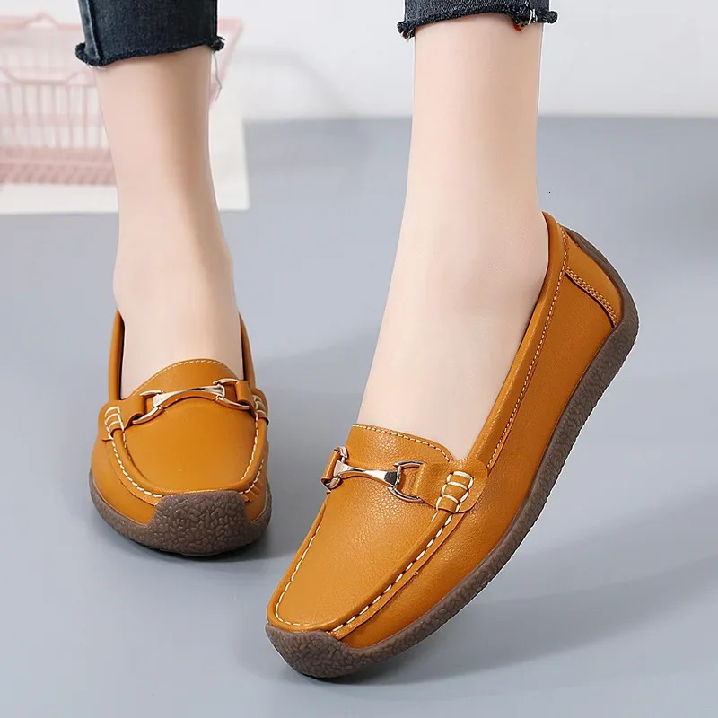 Womens Flat Shoes Comfortable Womens Shoes Classic Female Casual Shoes Slip on Warm Moccasins Zapatos Para Mujeres 241219