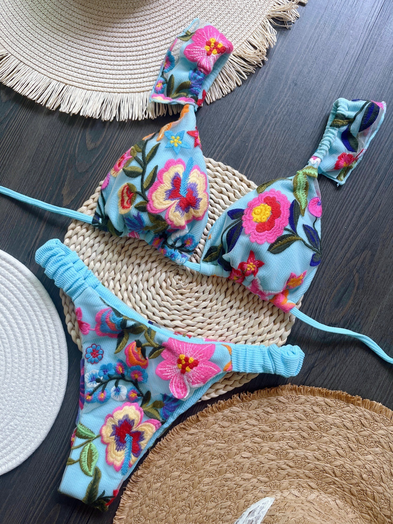 Swim wear woman swimsuit Lace sexy bikinis mujer Brazilian bikini set Push up swim women Beach Summer bathing suit 230331