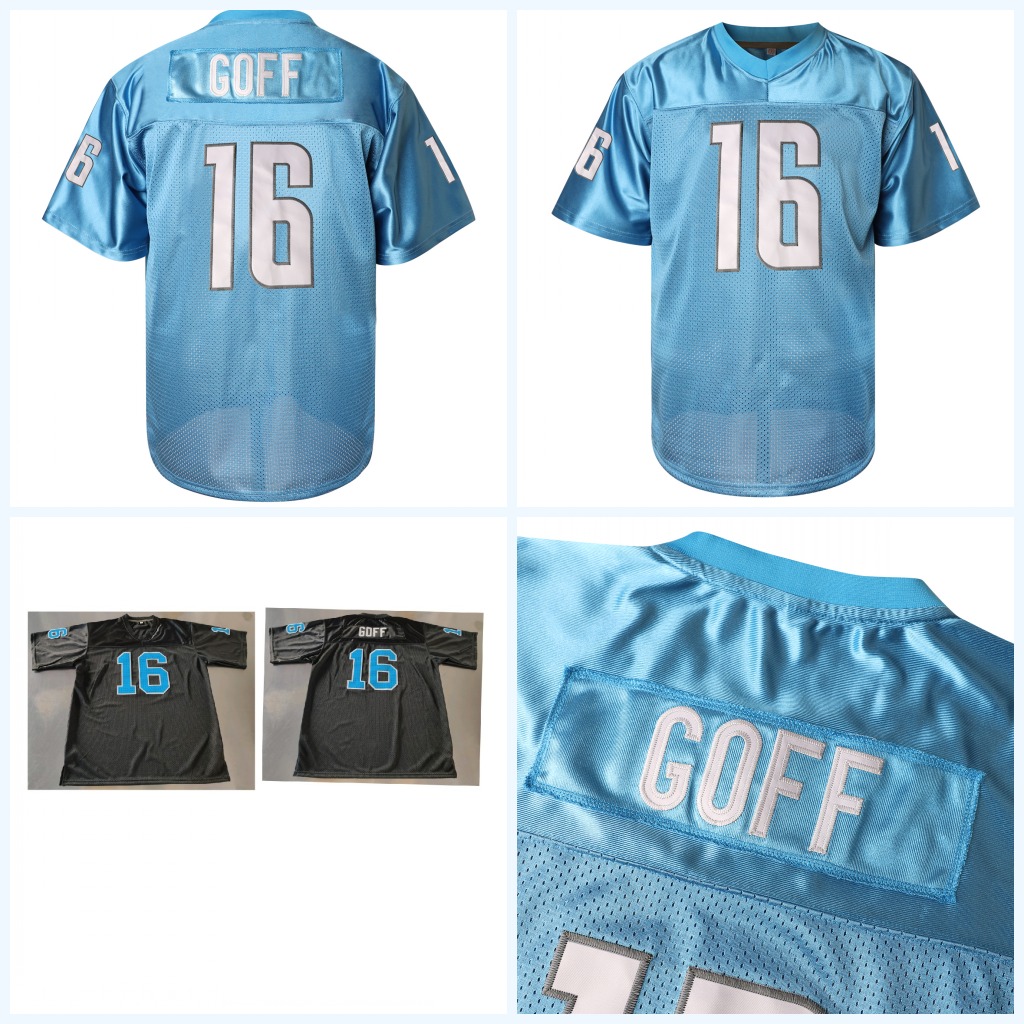 Personalized Custom Football Jersey Jahmyr Gibbs Amon-Ra St. Brown Sam LaPorta Barry Sanders Jared Goff Jameson Williams Campbell