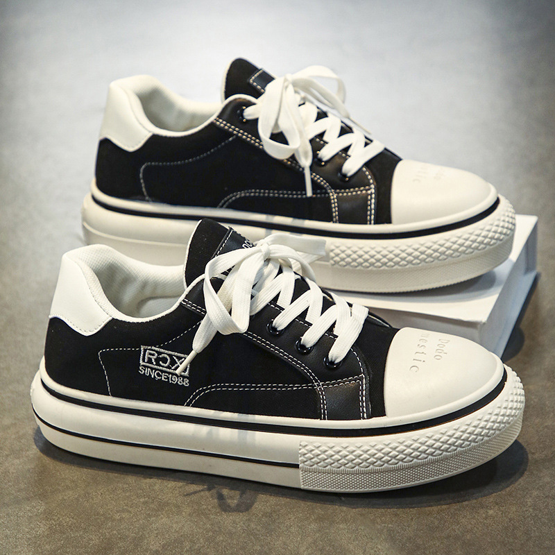 Men Women Casual 35-44 Canvas Trendy Versatile Fashion Couple Personalized Designer Shoes Triple Black Red Green fashion