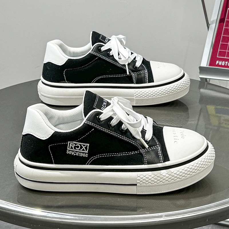 Men Women Casual 35-44 Canvas Trendy Versatile Fashion Couple Personalized Designer Shoes Triple Black Red Green fashion