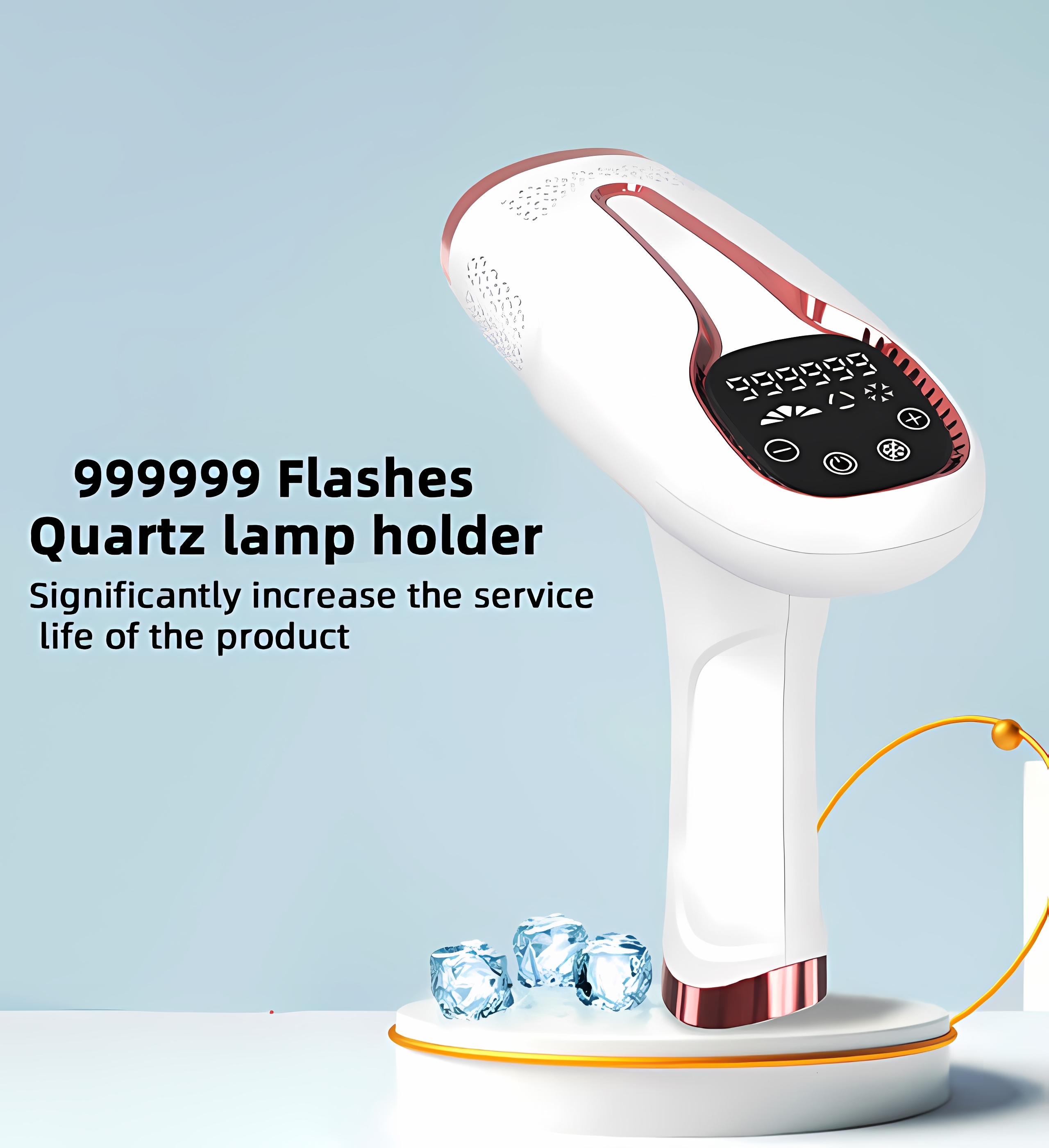 IPL Epilator Permanent Hair Removal 999999 Pulses Depilador A Laser Bikini Trimmer Photoepilator