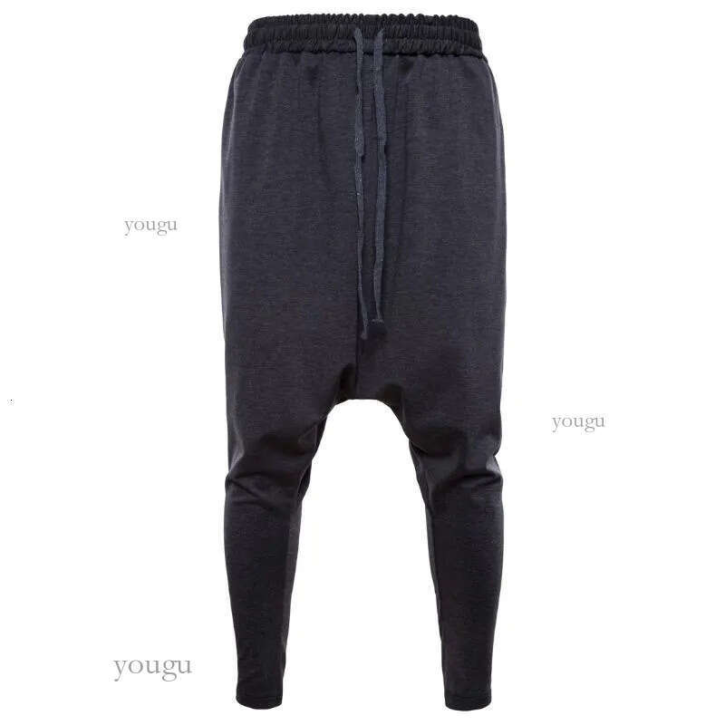 Man autumn new Harlem pants loose ELastic waist trousers