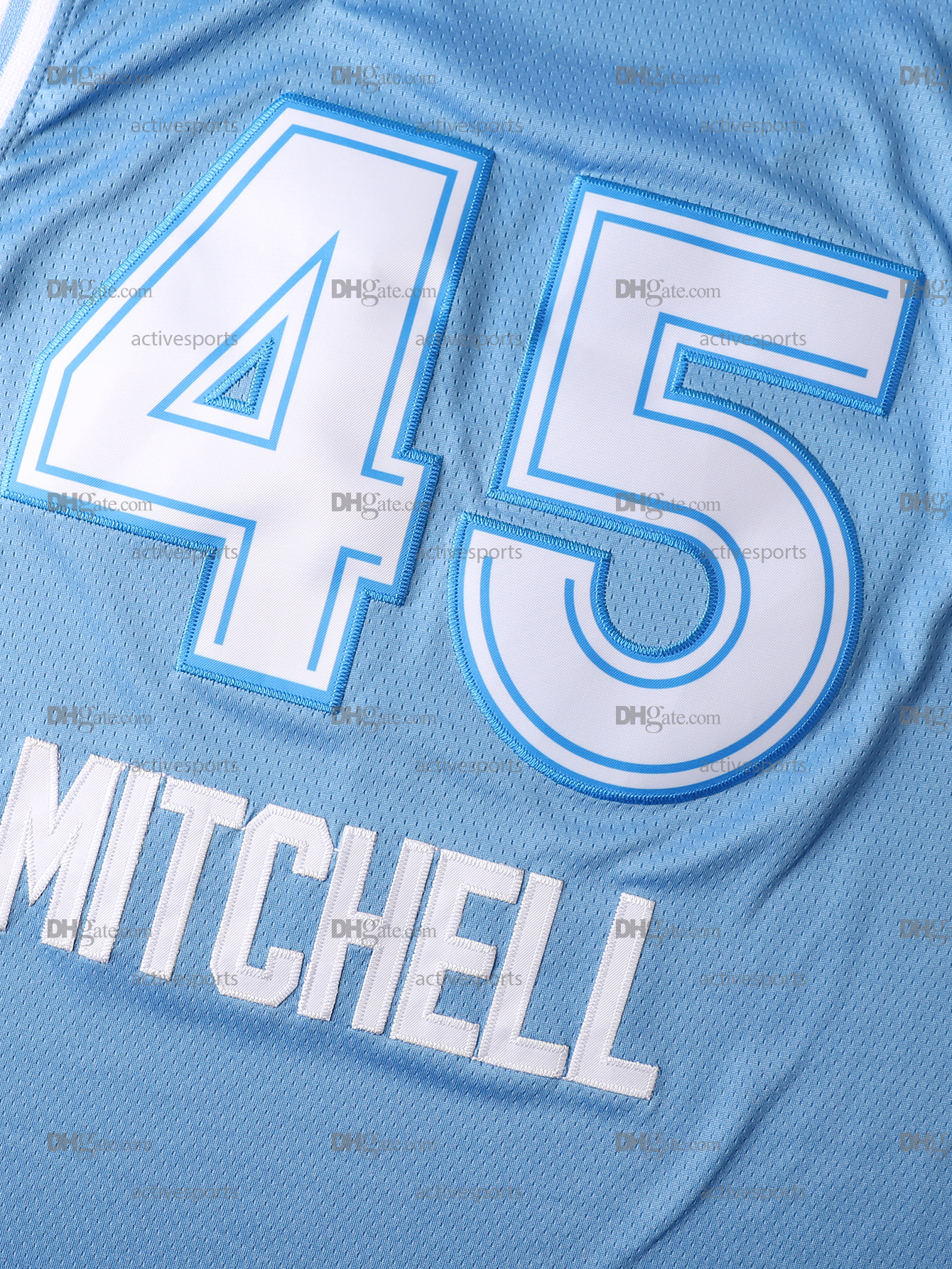 Custom 45 Mitchell 2 Ball Basketball Jersey Garland Allen Hunter Mobley Nance Jr. Embroidered Sports Jersey Breathable Sleeveless Sweatshirt