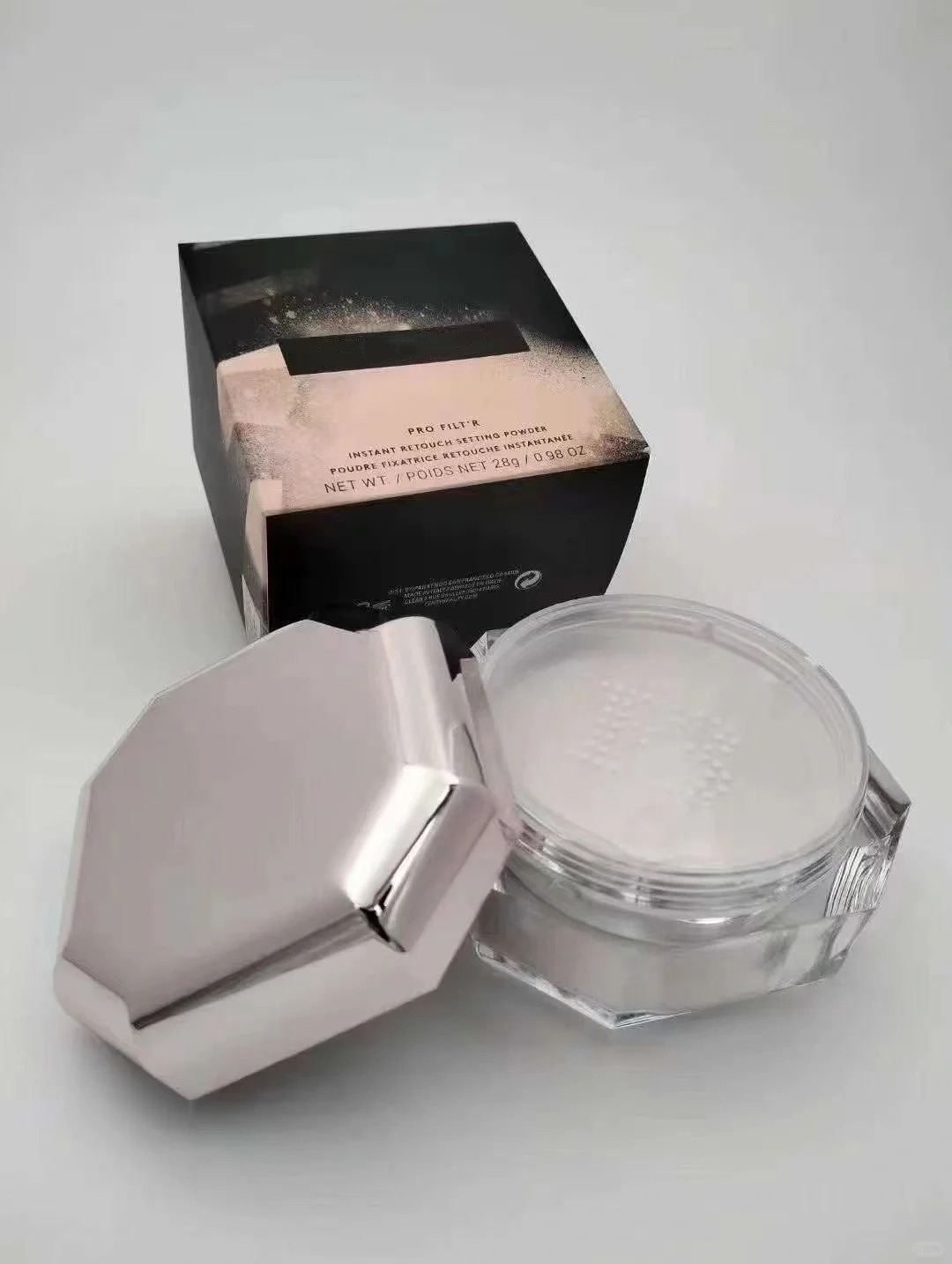 2026 New Setting 28g Face Makeup Retouch Butter Lavender Color Matte Mineral Oil-control Long-lasting Loose Powder Concealer Finishing Bronzer Contour