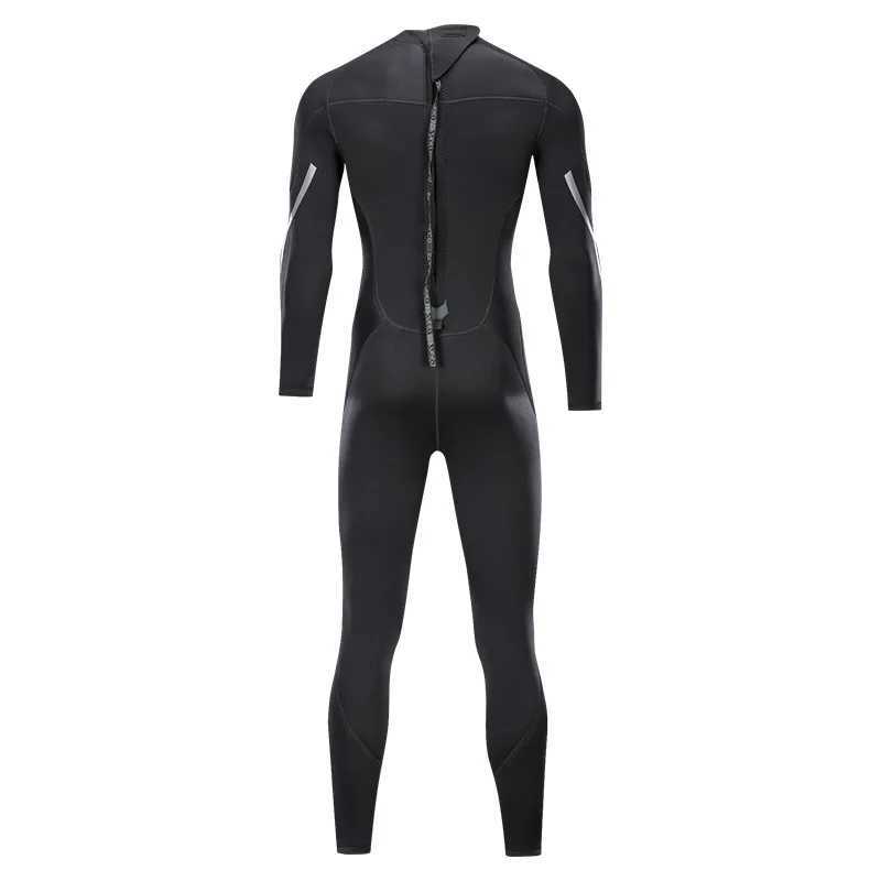 3MM Neoprene Wetsuit Mens Warm Super Elastic Cold-Proof Full Body Wetsuit Swimming Snorkeling Diving Surfing SuitXJ241220