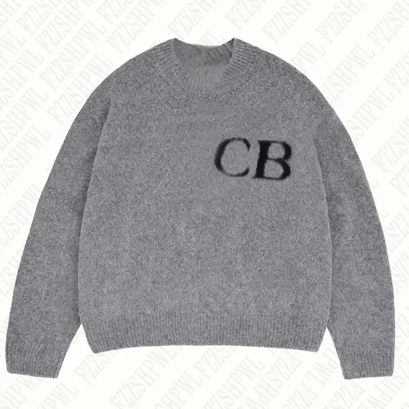 Y2k Mens Gothic Knitted Sweater with Alphabet Printing Hip Hop Graphics Retro Pulling Punk Harajuku Aesthetics Street Clothing Rock Leisure 241211 - view 3