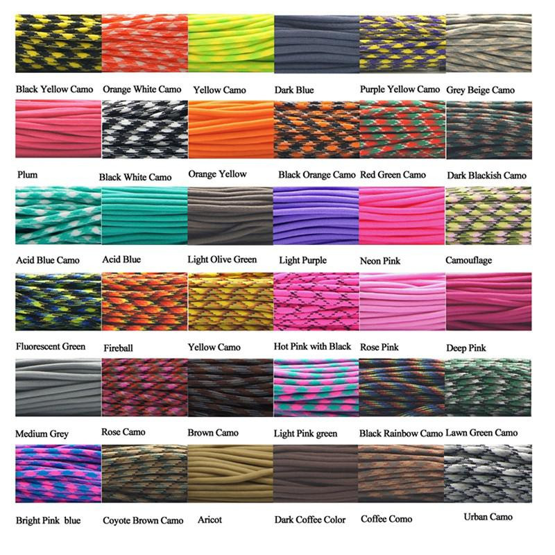 custom 550 paracord survival keychain camping accessories