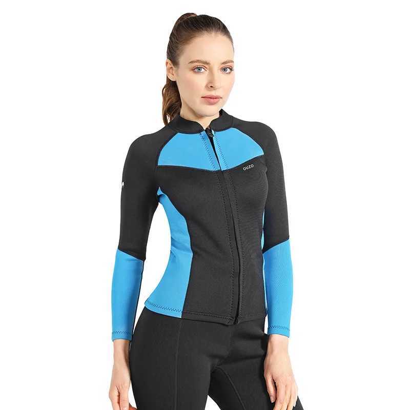 Womens Wetsuit shirt / pants 1.5mm Neoprene Wetsuits Long Seve Wetsuits Top Bottom Two Piece Dive Suits for Scuba Diving SurfXJ241220