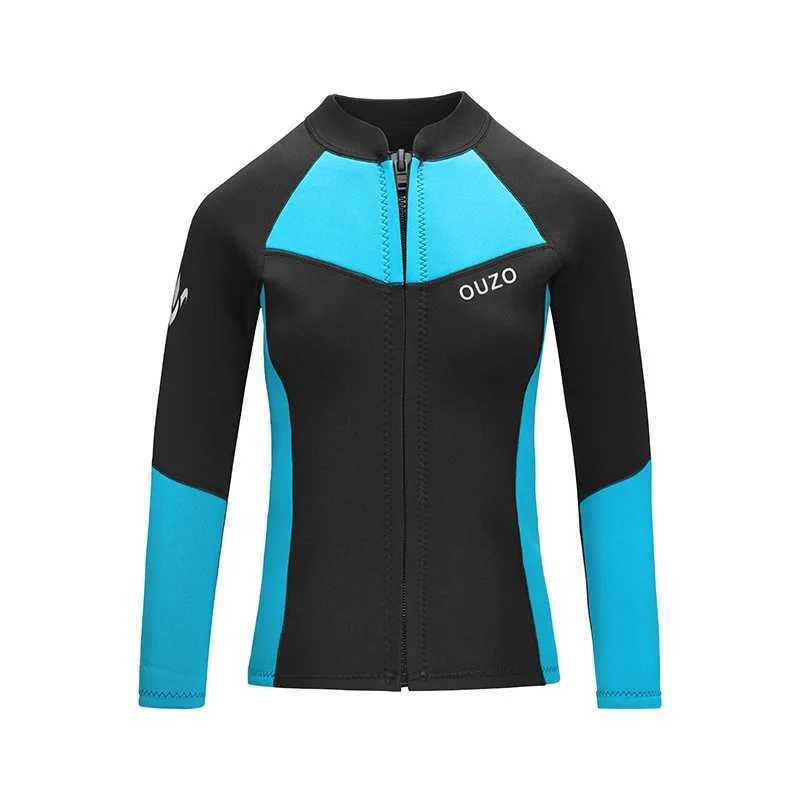 Womens Wetsuit shirt / pants 1.5mm Neoprene Wetsuits Long Seve Wetsuits Top Bottom Two Piece Dive Suits for Scuba Diving SurfXJ241220