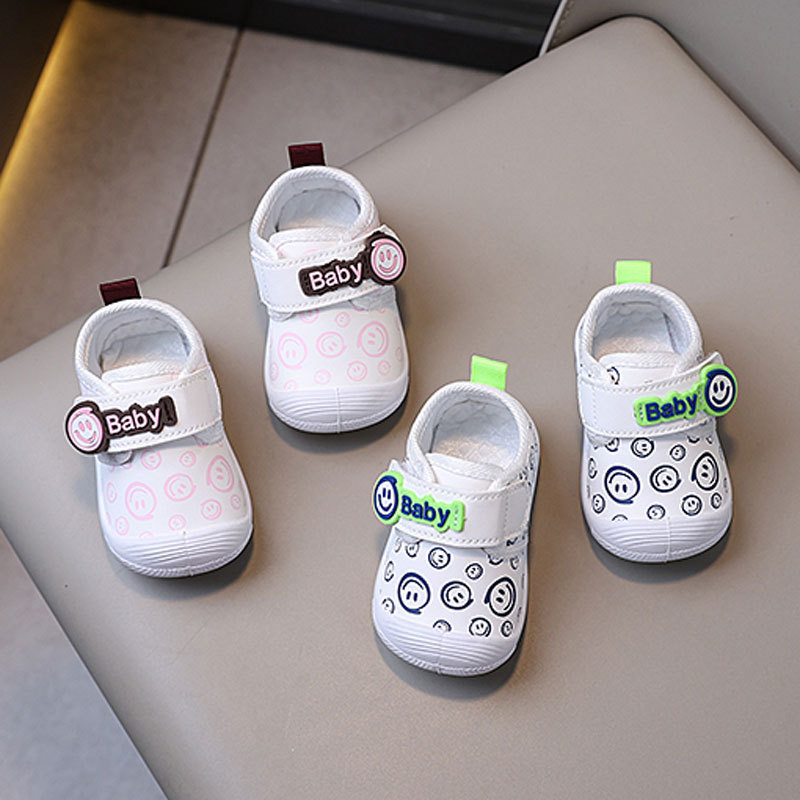Baby Girl Boy Shoes First Walkers Soft Newborn Enfant Littlesprouts Sneakers Cute Infant Toddler Causal Shoes Sizes 16 - 21