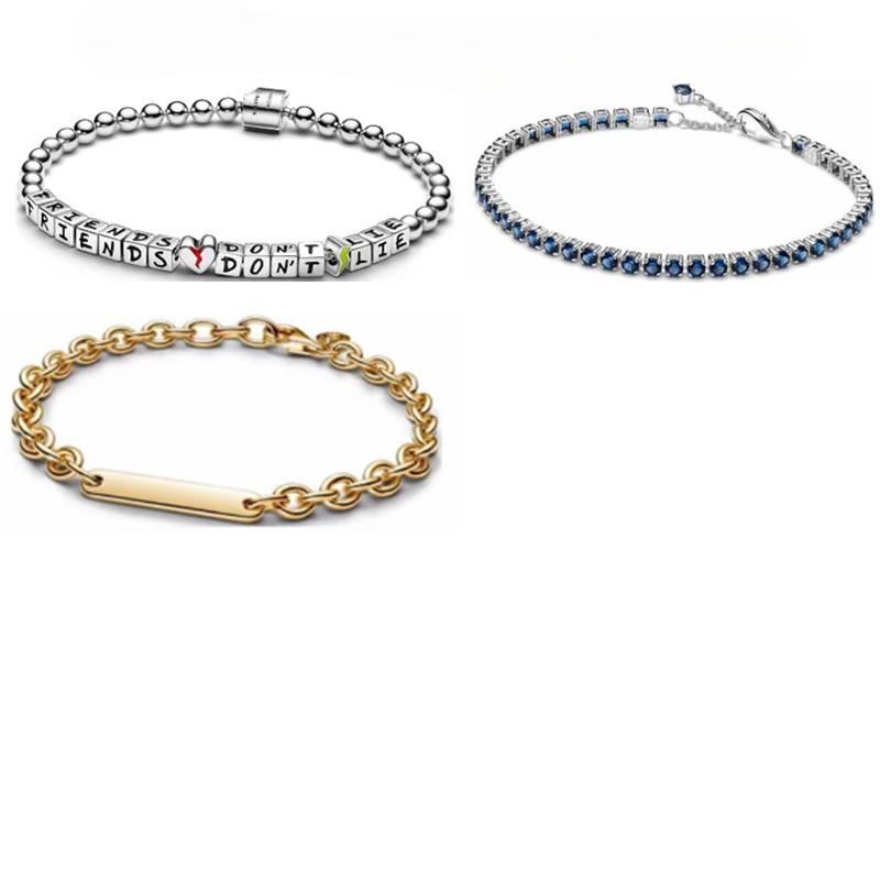 2025 New Fashion Classic 925 Sterling Silver Bracelet Halloween Series with Buckle Bracelets for women jewelry gift wholesale