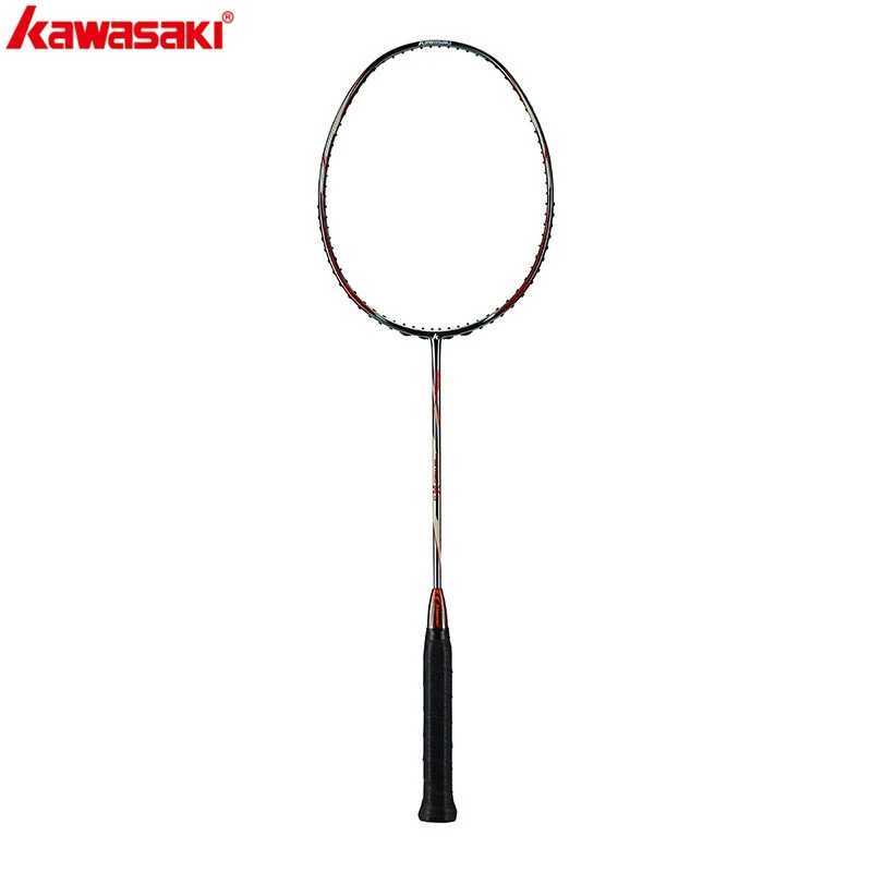 Kawasaki carbon fiber badminton racket Ninja 66 Pro tennis racket with free giftW241221