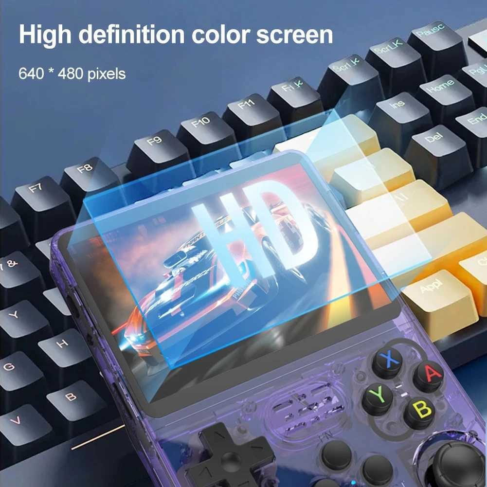 R36S Handheld Game Console 3.5 Inch IPS Sn Retro Game Console Linux System Sn Portable Pocket Video Player Z241219